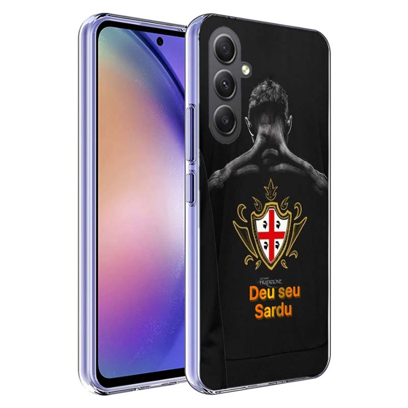 Flag of Sardinia Phone Case for Samsung A17 A37 A57 A07 A16 A26 A36 A56 A06 A02S A12 A22 A32 A52S A04S A14 A24 A34 A54 A03 A13 A