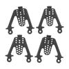 Metal Adjustable Shock Damper Towers Mount Multihole Accessory Fit for SCX10 1 10 RC Car