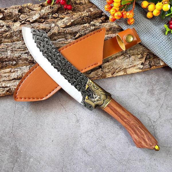 Handmade Forged Kitchen Chef Knife Sashimi Knives Meat Cleaver Slicing Butcher Knife Fruit Cooking Tools