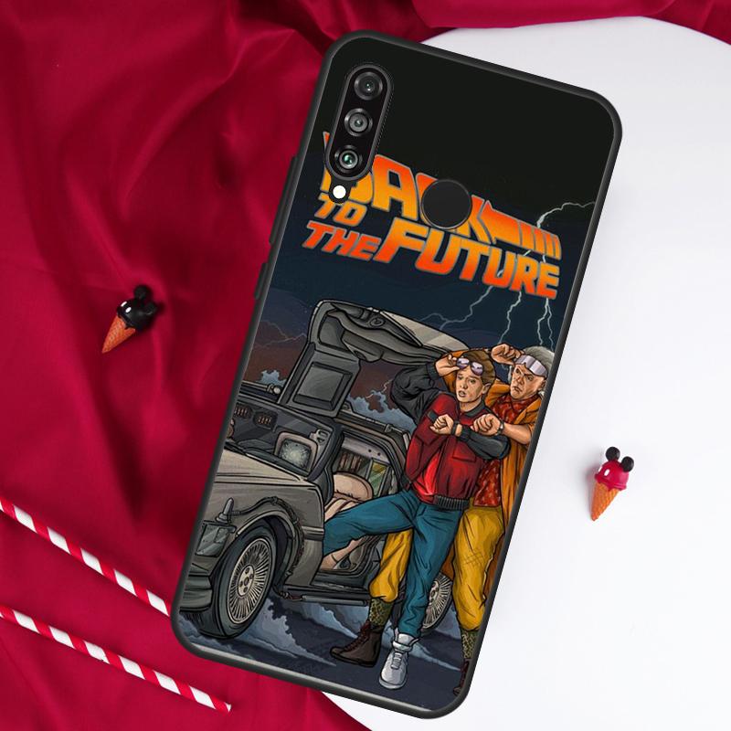 

Back to the Future For Huawei Nova 7i 8i 11i 12i 12s 10 9 SE Y90 Y60 Y70 Y72 Y61 Y91 P60 Pro P30 P40 Lite Case Huawei Nova Y90