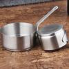 Sauce Pan Lightweight Non-Stick Stainless Steel Heat-resistant Stockpots for Milk