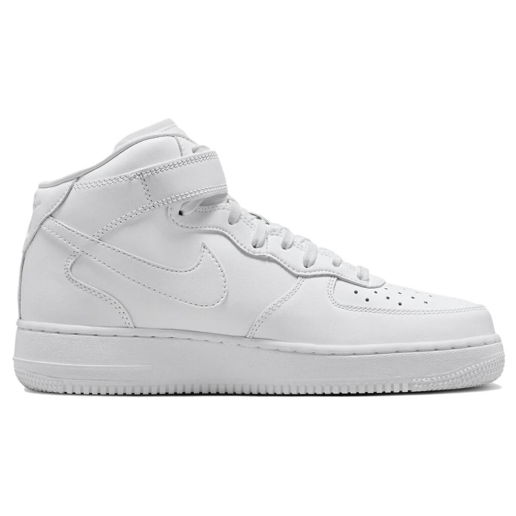New Nike Air Force 1 Mid Fresh Triple White DZ2525-100