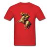 Napoleon Bonaparte Ride Horse Portrait TShirt 100 Cotton ONeck Short Sleeve Summer Casual Unisexs Tshirt Size S3XL