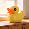Yellow Duck Building Block Set - STEM Toy, Interlocking DIY Assembly Kit