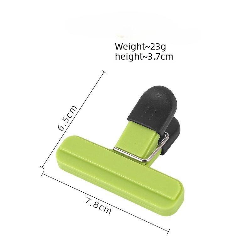 Heavy Duty Thickened Food Sealing Clips Multi-Functional Colorful Strong Sealing Grip Clips Tear-Resistant Moisture-Proof Snack
