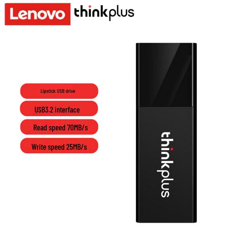 Lenovo Thinkplus Lipstick Mini USB 3.2 Flash Drive