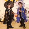 Halloween children's cape hat set, magician cape party costume Halloween costume props