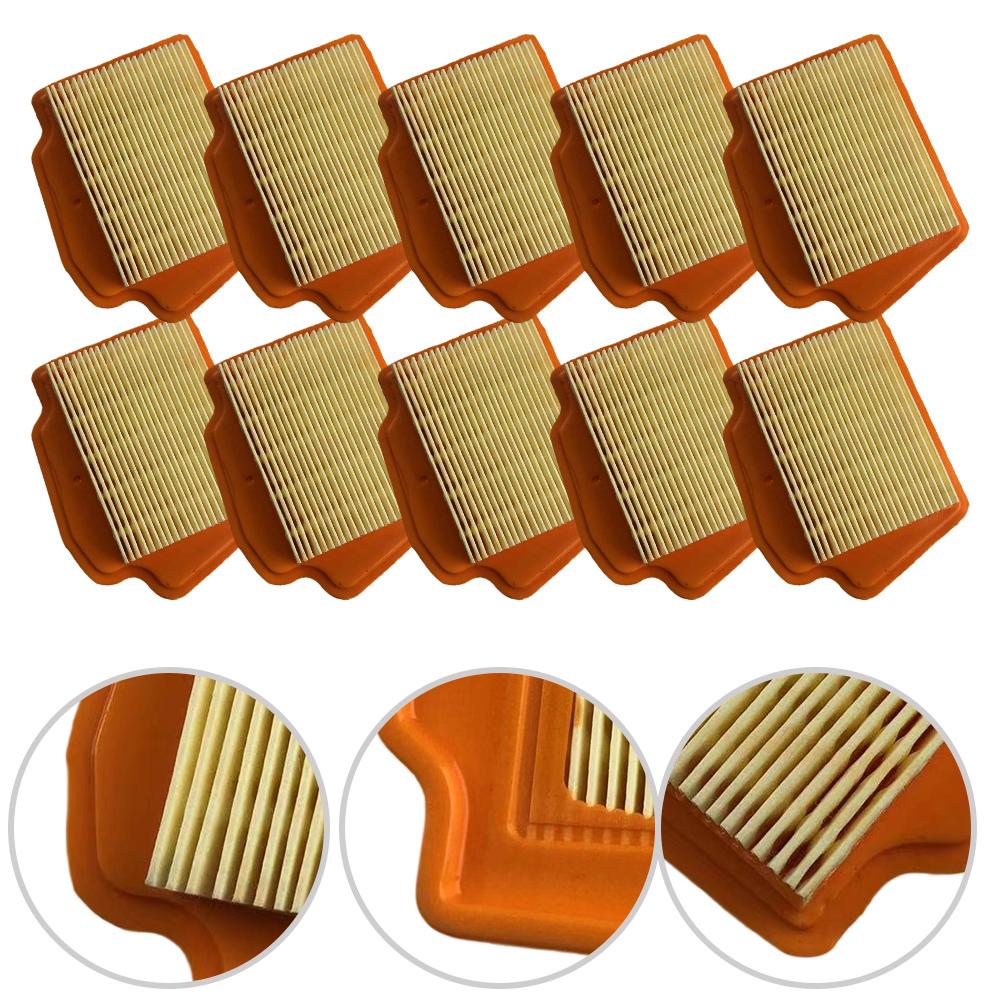 10 Stück Luftfilter 41481410300 Ersatz für FS490 FS510 FS560 Luftfilter Garten-Motorgeräte-Zubehör