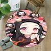 1pc Nezouko  Carpet, Round Rug, Comfortable, Suitable for Entryways, Living Rooms, Office, And Bedrooms, Christmas Decoration