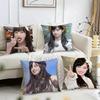 Kanna Hashimoto Cushion Cover Reversible Plush Pillow Cover – For Car, Sofa, Bedroom, Perfect As a Gift.