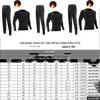 Unisex Fleece-Lined Long Sleeve Fitness Set for Autumn and Winter - Quick-Dry Sports Base Layer
