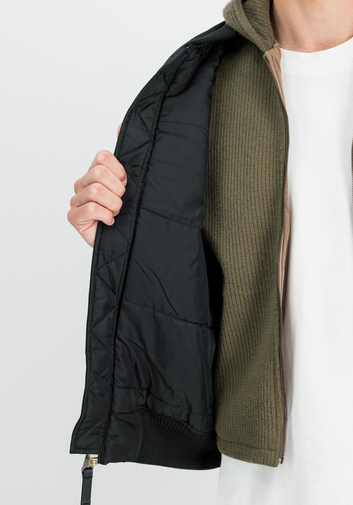 Winter Jacket Alpha Industries MA1 VF NASA Black (166107-404)