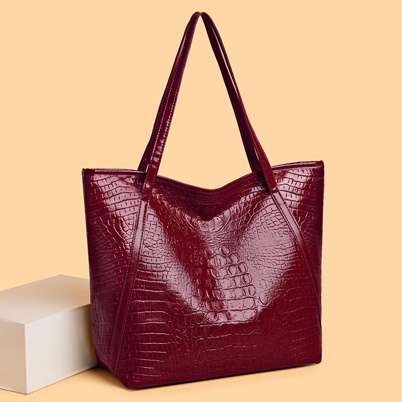 Large Capacity Women's Leather PU Shoulder Bag Wild Women's Bags High Quality New