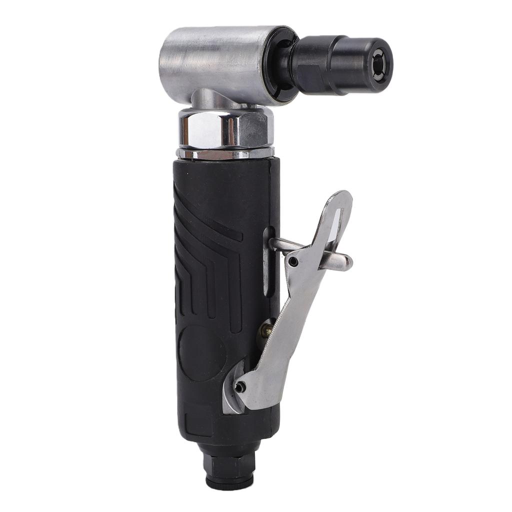 12000 RPM Air Angle Die Grinder 90 Degree Non Slip Grip Right Angle Pneumatic Polisher for Auto Detailing Die Grinding