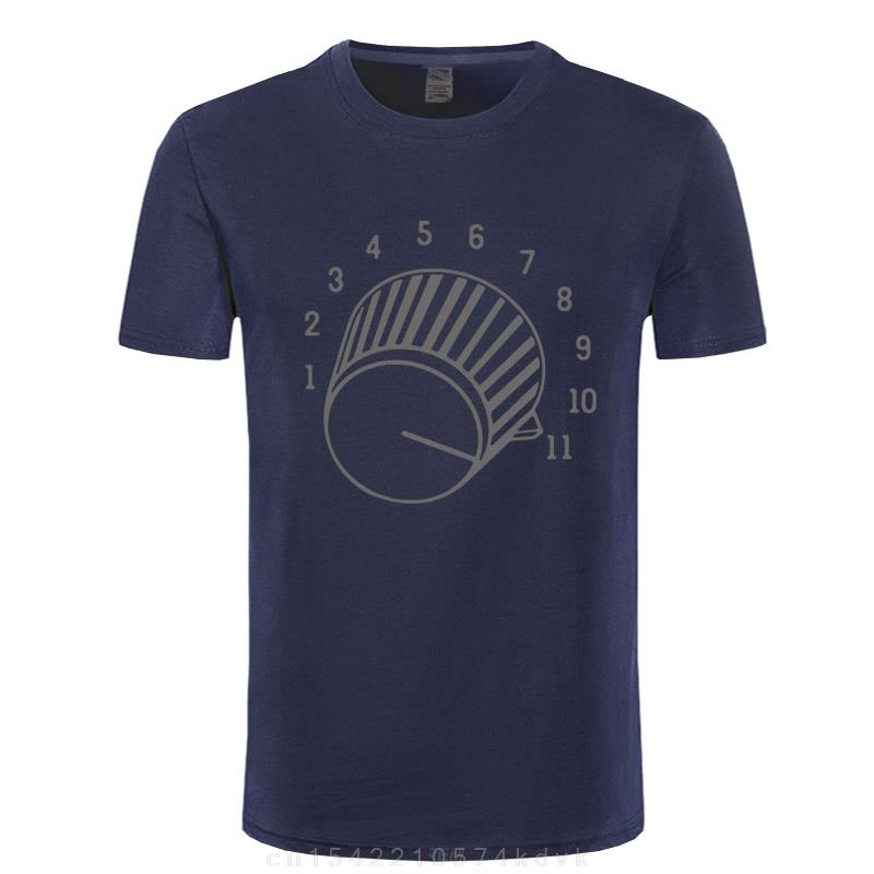 It's One Louder Spinal Tap Inspired Geometry Summer Short Sleeve O Neck 100% Cotton Men's T-Shirt Funny Print T Shirt Men