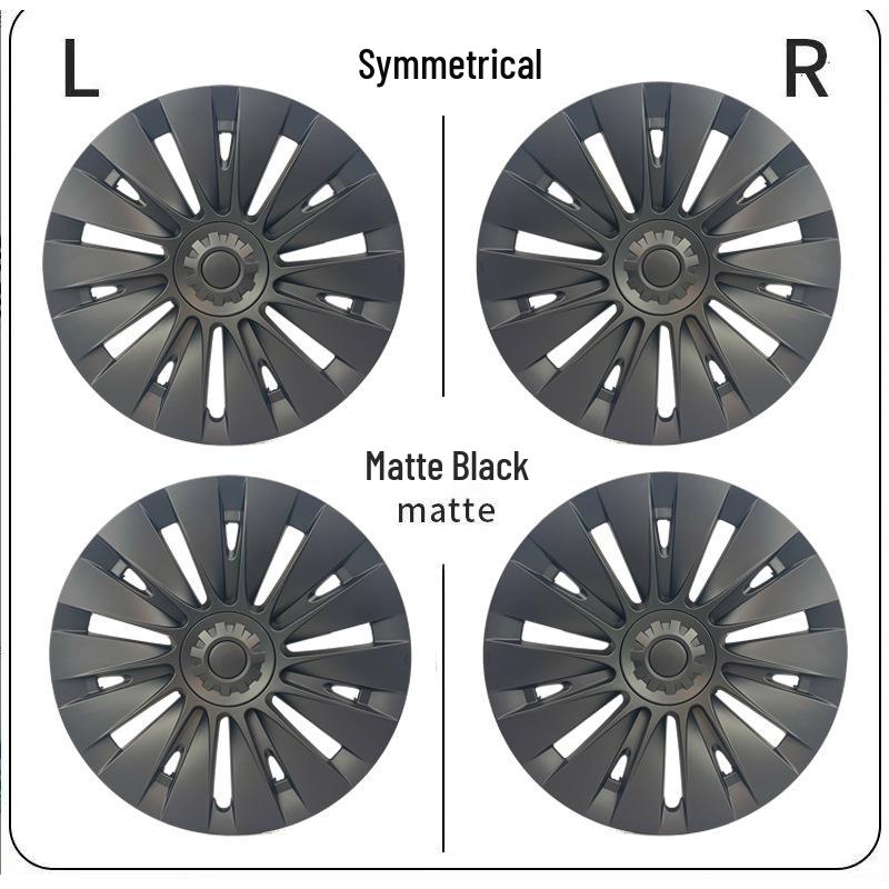 Tesla Model Y Whirlwind 19" Wheel Hub Rim Protection Cover - Modified Right Angle P Version