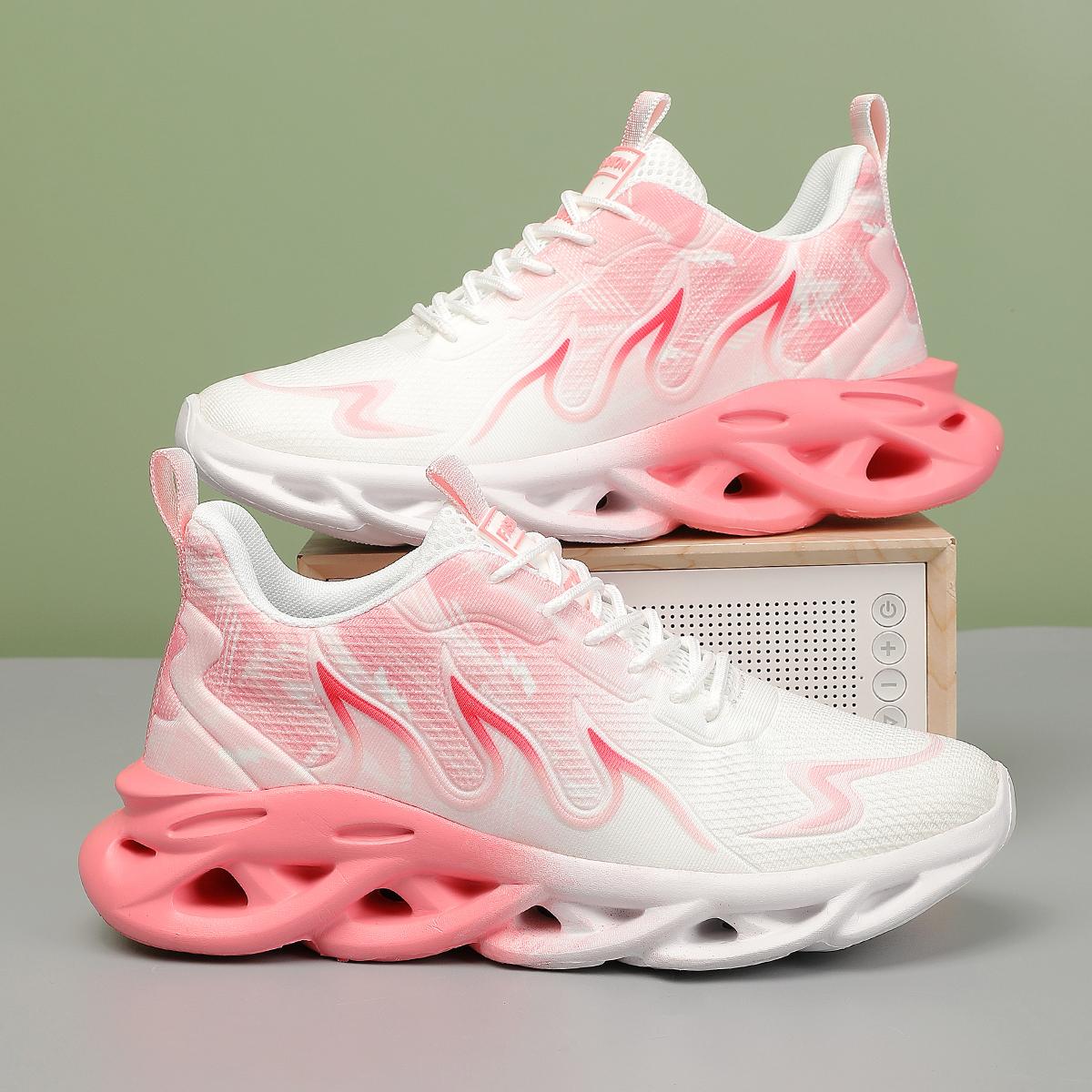 

YRZL Мужские кроссовки для бега Дышащие кроссовки Легкая повседневная спортивная обувь Женская амортизирующая обувь для бега трусцой Зала Тренировок 43 чёрный