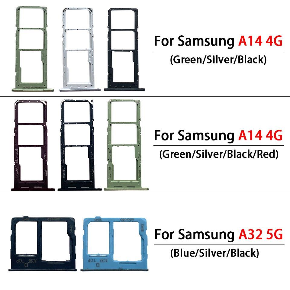 Vasso porta doppia SIM per modelli Samsung A14/A145/A146 e A32 4G/5G