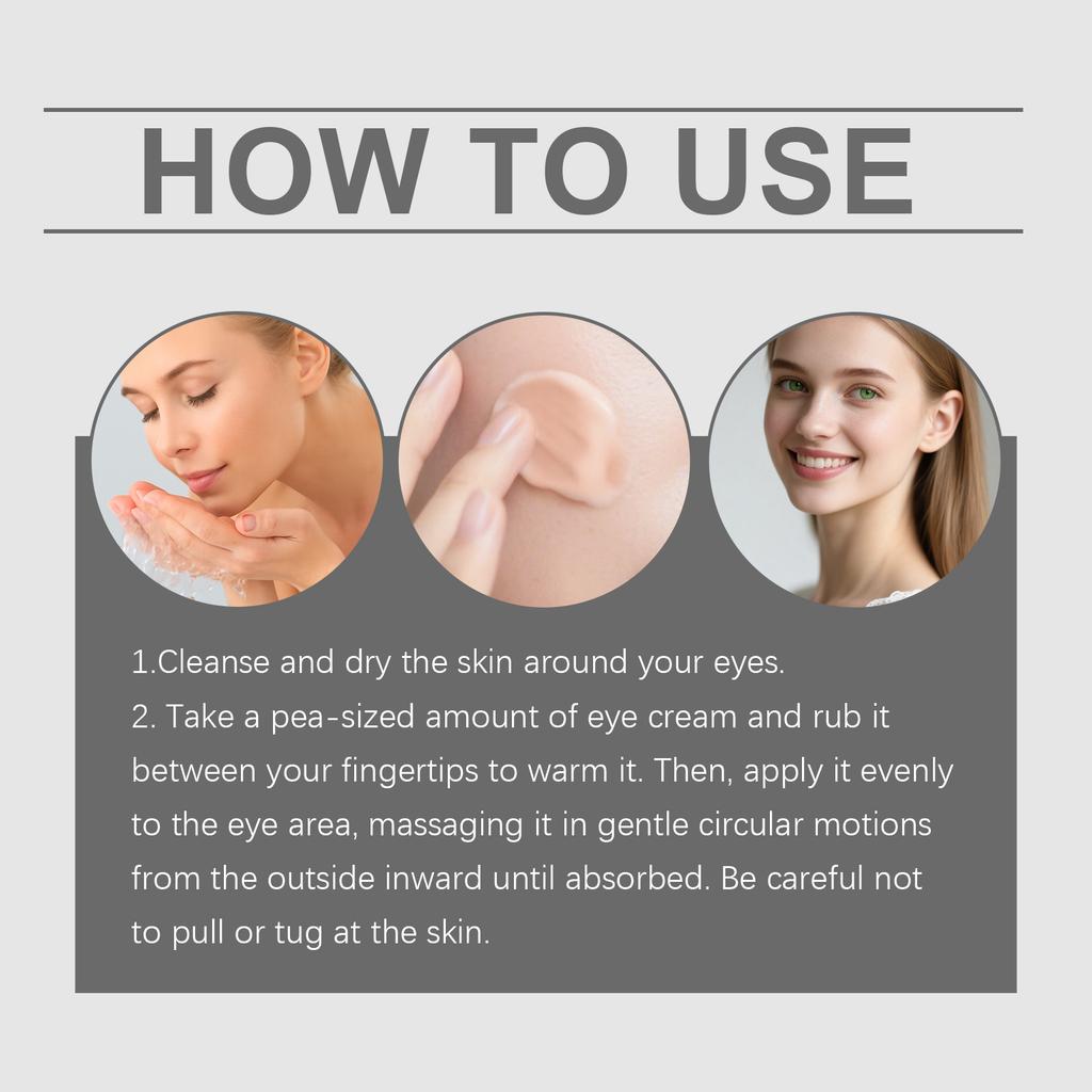 Calcium Dark Spot Eye Cream - 10000ppm Hydrolyzed Elastin EX Volume Firming Anti-Aging Moisturizing Eye Care Treatment for Wrinkles & Dark Circles