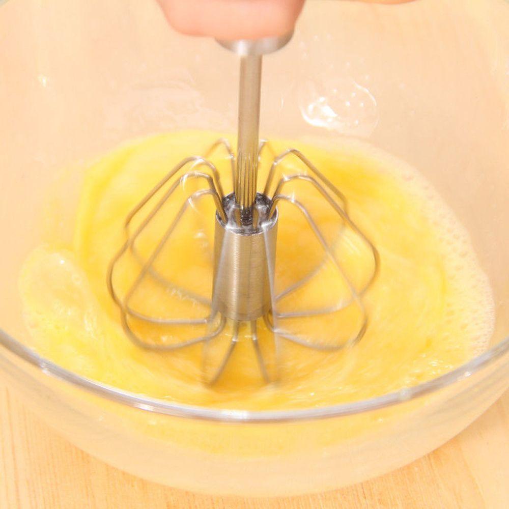 Home Kitchen Easy Whisk Beater Cake Blender Cream Stirrer Egg Beater Stainless Steel