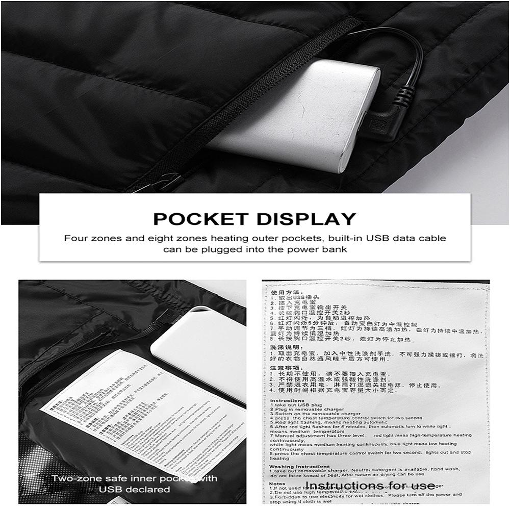 thumbnail image 2 of Heated Hybrid Hooded Knitted Jacket E.s.trail,lad. Black 2 of 13