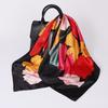 Women's Baotou Artificial Silk Satin Silk Scarf 90cm Printing Square Scarf Silk Scarf
