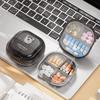 Medicine box portable, medicine packing box seven days a week, three meals a day, sealed mini, small medicine box for the elderly