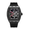 ZIDO Black Warrior 1707 Men's Automatic Luminous Waterproof Skeleton Watch