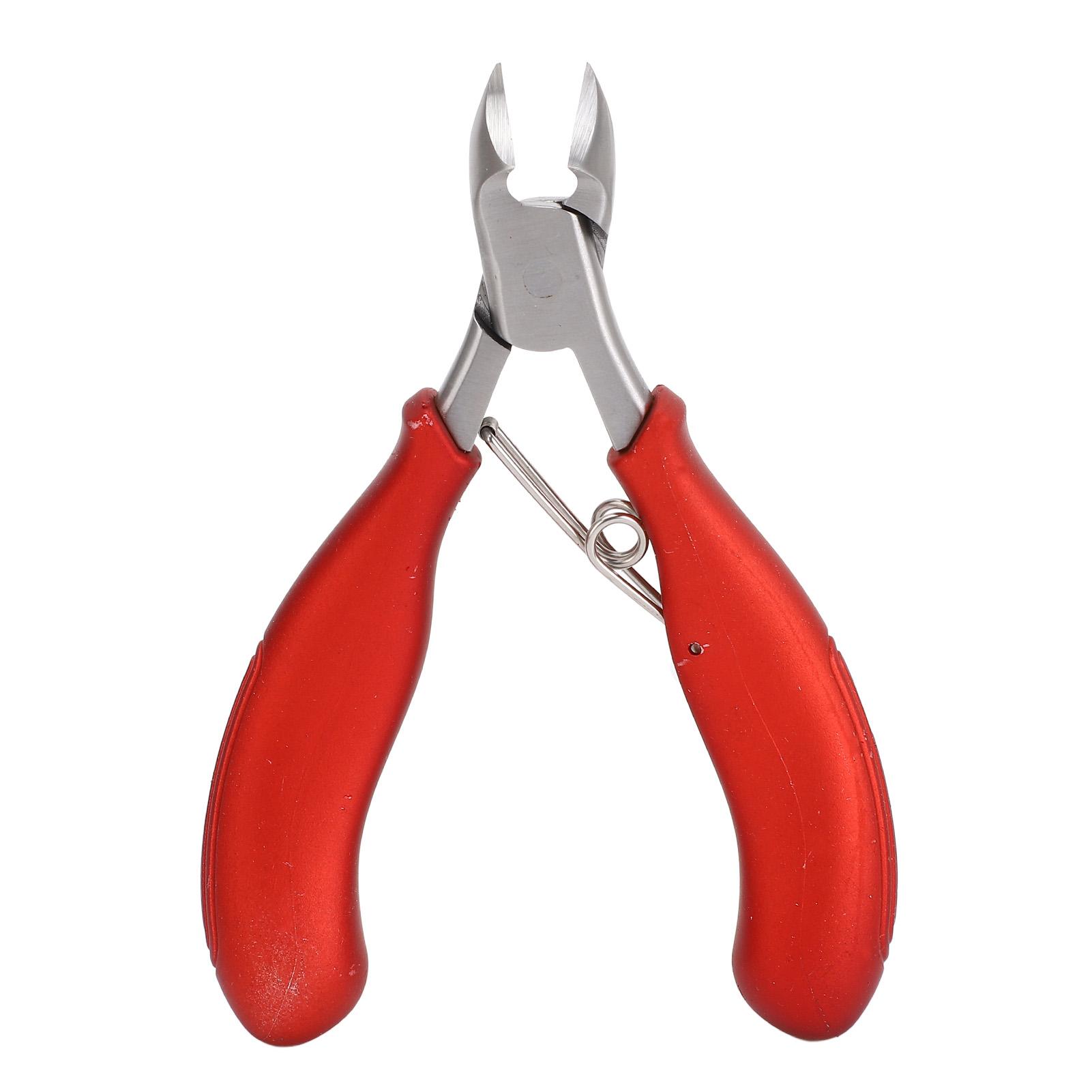 

Кусачки для кутикулы из нержавеющей стали, эргономичная ручка, точная обрезка, кусачки-триммер для кутикулы с