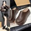Versatile Comfortable Velvet Warm Cotton Shoes Autumn New Internet Celebrity Explosion Thick-soled Muffin Cotton Shoes Women