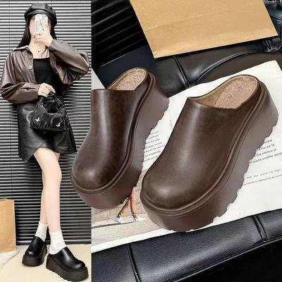 Chaussures polyvalentes et confortables en velours et coton chaud, nouveauté automne, sensation Internet, chaussures en coton à semelle épaisse pour femmes