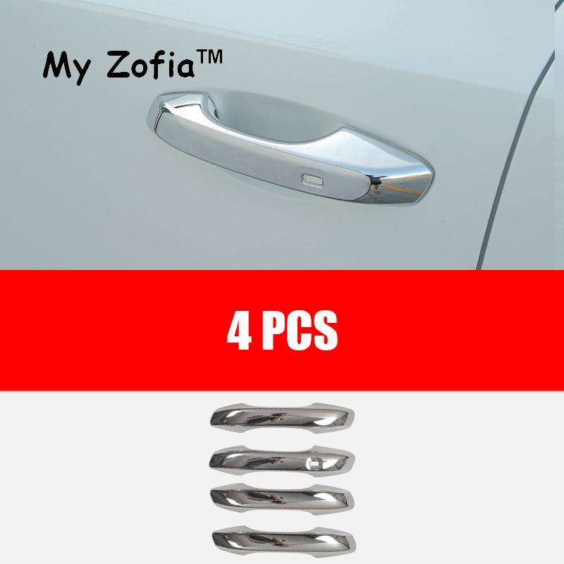 For Changan CS55 PLUS 2023 2024 2025 Car Carbon Fiber Car Door Handle Bowl Cover Trim Protect Exterior Decoration Accessories