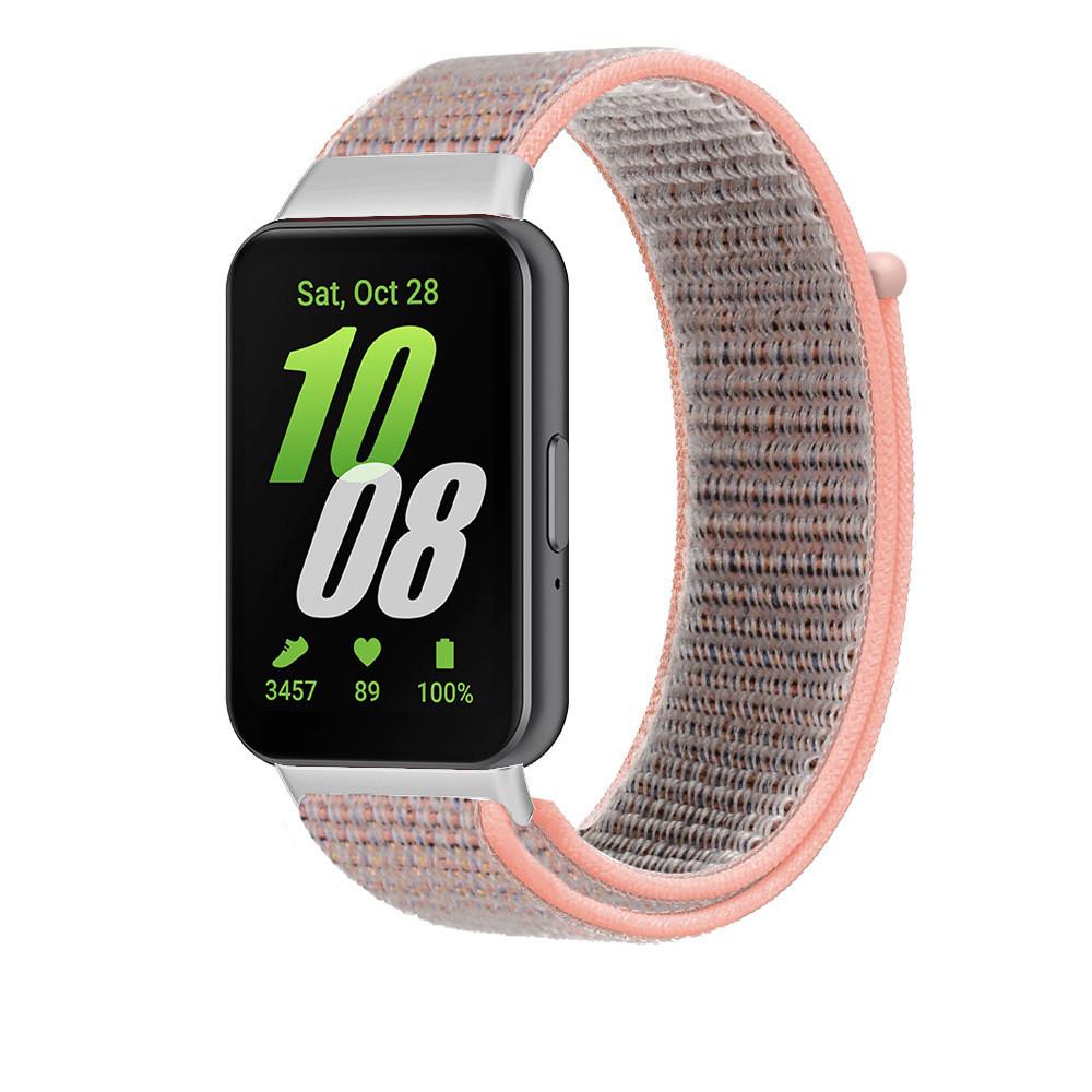 Nylonový pásek pro Samsung Galaxy Fit 3 Nastavitelný elastický náramek s poutkem na hodinky pro Samsung Galaxy Fit3 Náhradní pásek