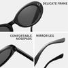New Vintage Round Sunglasses Women Men Brand Circular Sun Glasses Female Oval Eyewear  for Male Female Eyeglasses
