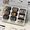 Stationery Organizer Plastic Plastic Pen Holder Marker Storage Detachable Pen Holder For Desktop School Workstation