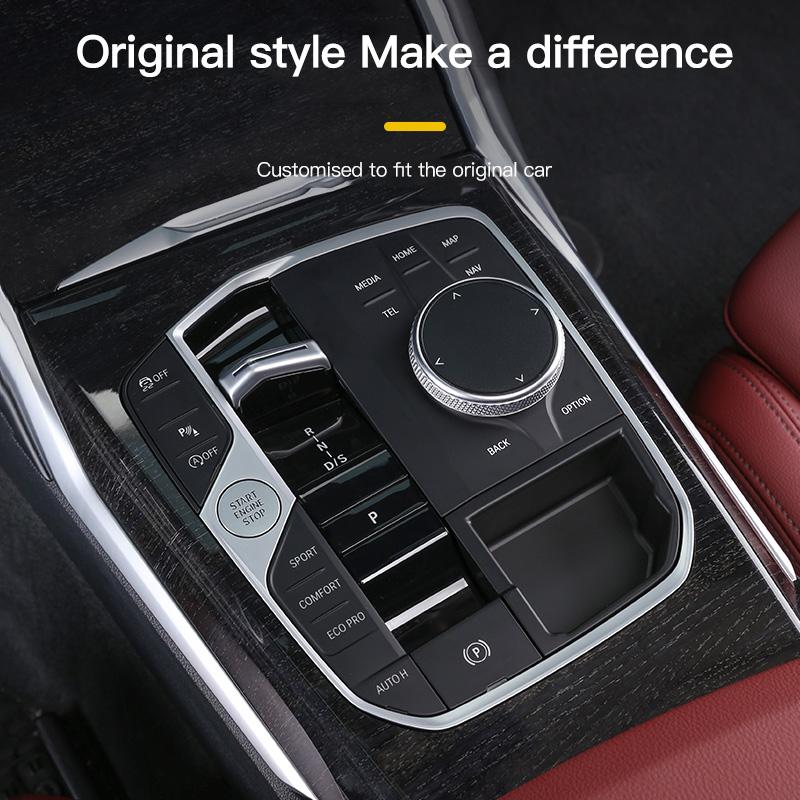 Car Central Control Storage Box Decoration Accessories For BMW X1 X2 X3 X5 X4 X6 X7 G30 G20 G32 G11 G12 F40 F30 F20 F10 F34 F07 BR3