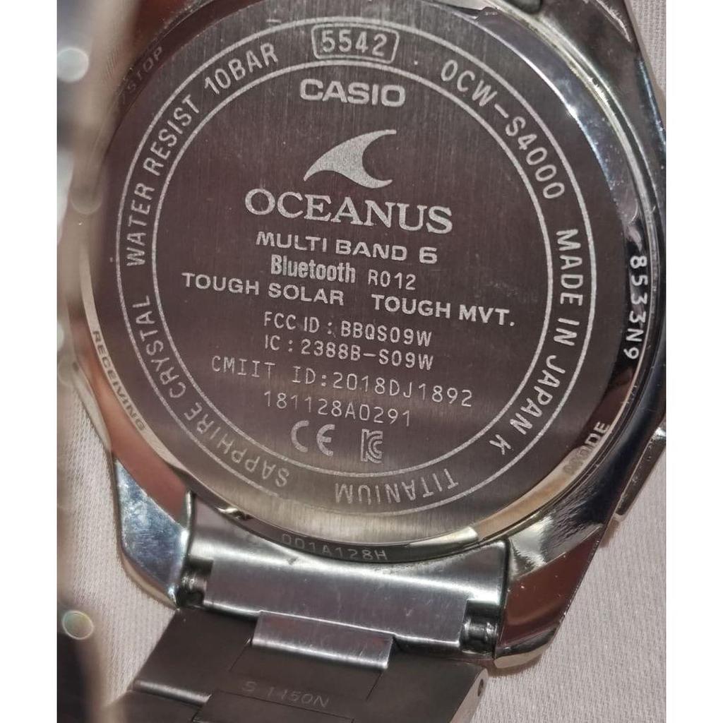 Used OCEANUS OCW-S4000 Yamagata Casio Manta