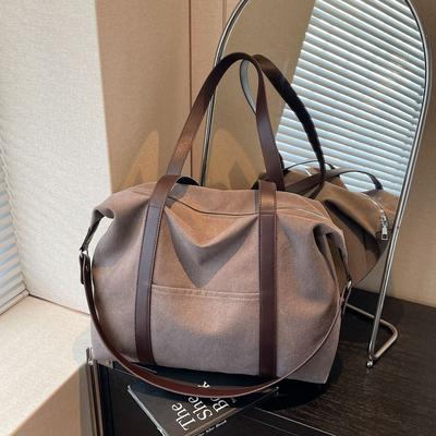 Bolso de Hombro Grande de Gran Capacidad, Bolso Tote Moderno y Casual, Bolso Cruzado de Hombro