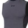 Under Armour Solid Logo Crew Neck Pullover Vest Men Vests Gray 1358548-019