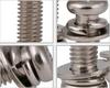 Nickel-Plated Phillips Pan Head Screw with Spring Washer Combo M2-M5