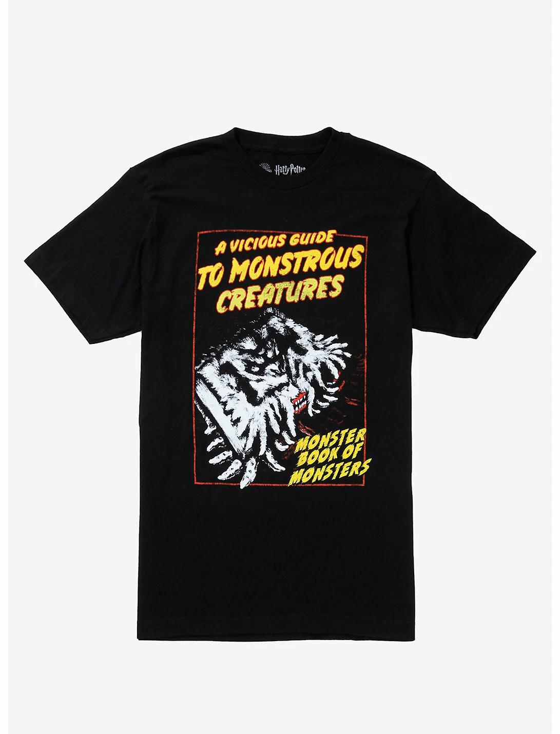 

Harry Potter Mens B Movie A Vicious Guide To Monstrous Creatures Monster Shirt M 2XL