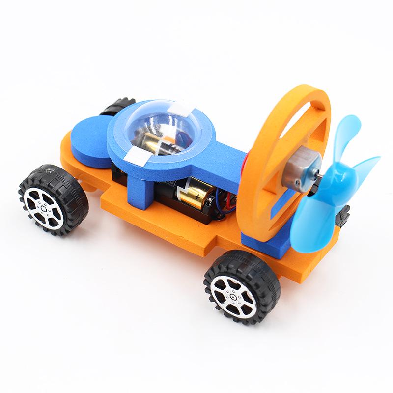 DIY Wind-Powered F1 Aerodynamic Racing Car Toy 1534563
