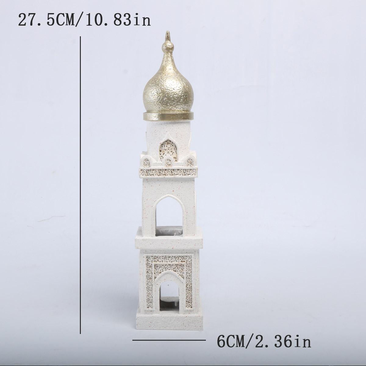 

1pc Middle Eastern Style Resin Statue Decor, Indoor Ornament for Living Room, Multi-Room Compatible, No Power Required