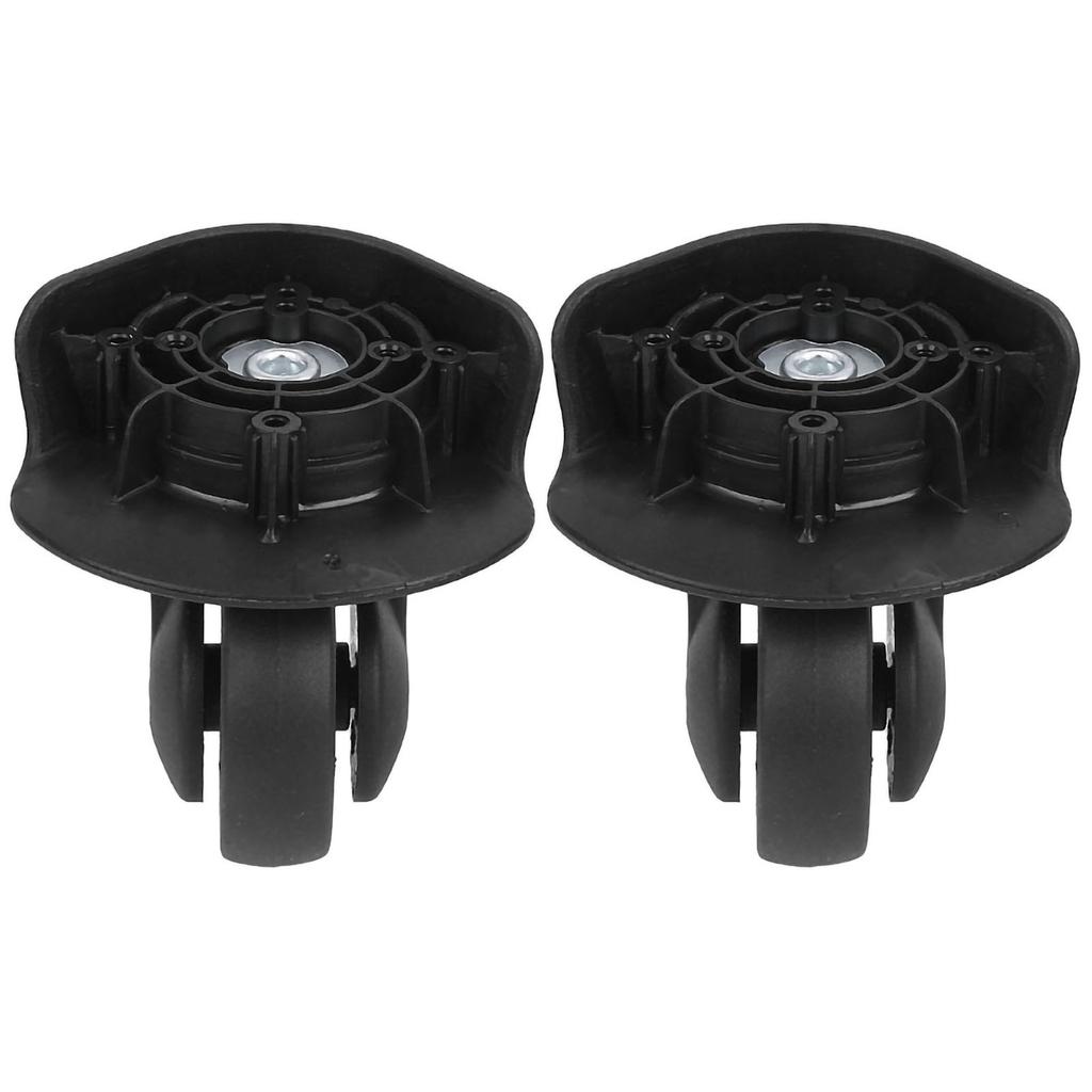 Pár 5 Černých Kufrů Kolečka Zavazadel Náhradní Venkovní Potřeby