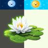 1Pc Luminous Lotus Toilet Sticker, Creative Self-Adhesive Wall Decal For Bathroom, Waterproof Luminous Decoration