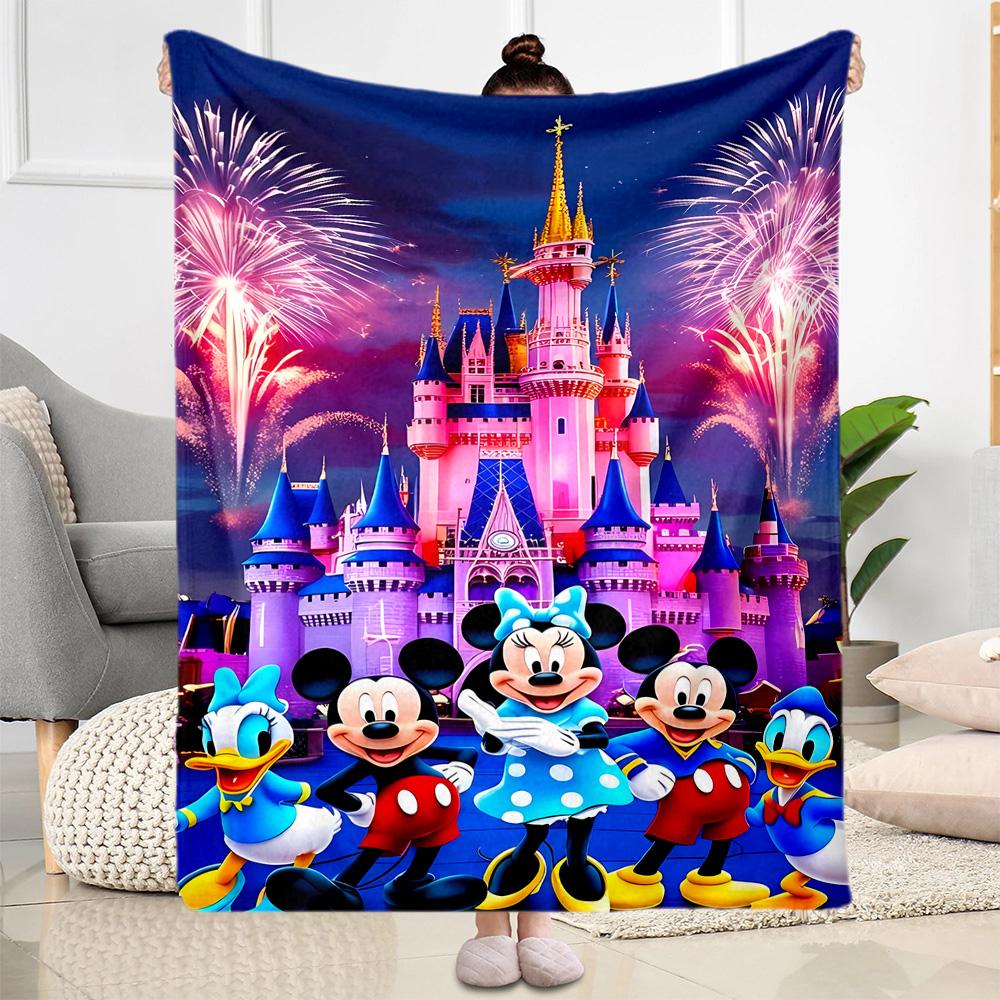 Castle Stars Blanket Soft & Cozy Great for Seaside Bed Office for All Occasions Warmthful Decor Perfect Gift for Relatives and Friends