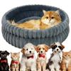 60cm Washable Round Cat Beds with Anti-Slip Bottom Calming Pet Bed Dog Beds & Furniture Load Capacity of 15 Kg for Indoor