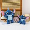 Sakura Pink Stitch Plush Toy with Flowers - Valentine's Day Gift for Girls