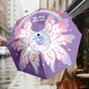 Rainbow Wings Umbrella - Automatic Opening/Closing, Outdoor Protection, Lightweight Travel Accessory, Durable Gift for All Seasons 003