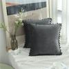 GURET Velvet Cushion Cover Decorative Pillows For Sofa Car Housse De Coussin 45*45 30*50 Soft Luxury Home Decor Throw